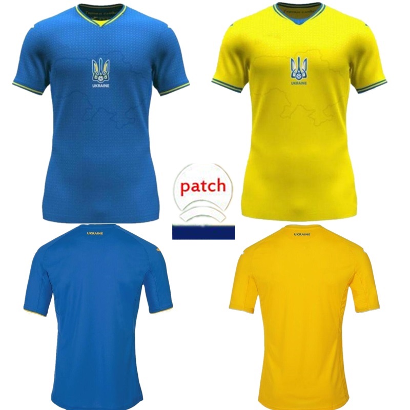 

21 22 Ukraine soccer jerseys Vitaliy Mykolenko Oleksandr Zinchenko Ruslan Malinovskyi Viktor Tsygankov 2021 2022 national team men FOOTBALL SHIRTS, Black