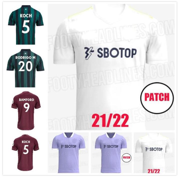 

Men Kids kit Leeds soccer jersey United 21 22 HARRISON HERNANDEZ COSTA BAMFORD ALIOSKI CLARKE 2021 football shirt uniforms, Orange