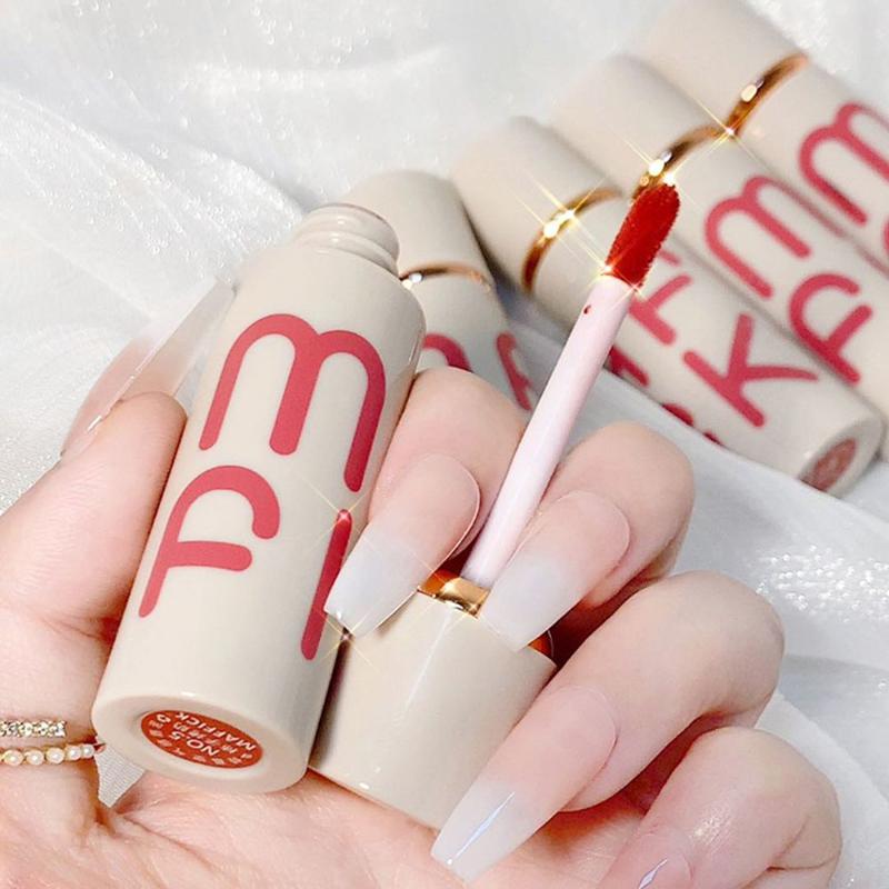 

Lip Gloss Fashion Waterproof Makeup Tools Nude Tint Long Lasting Liquid Lipstick Cosmetics Matte Lipgloss Mud
