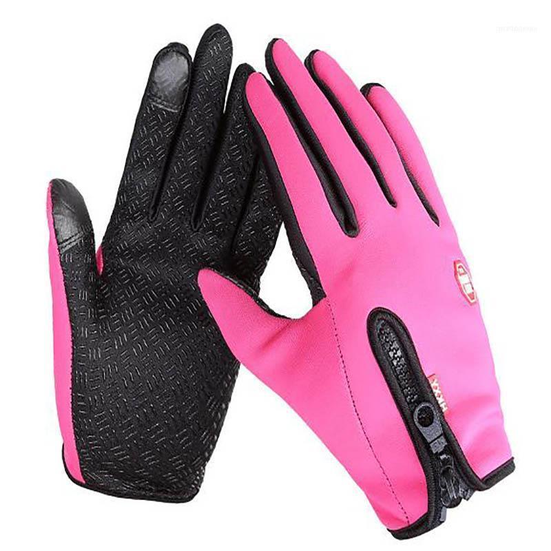 

Calymel Unisex Waterproof Winter Gloves Cycling Fluff Warm Glove For Touchscreen Cold Weather Windproof Anti Slip Tactico Gloves1