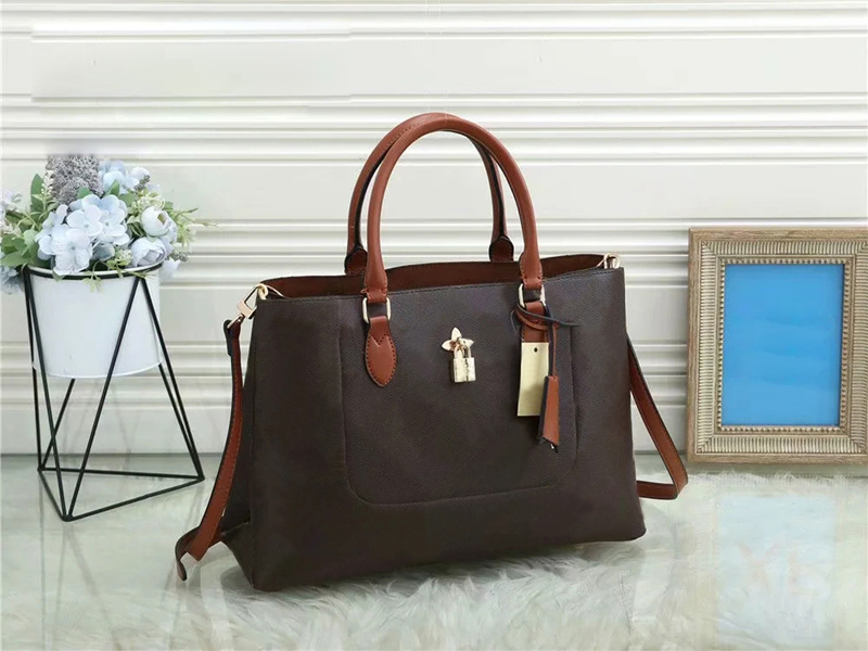 

Luxury Designer handbag Fashion bags women classic style totes high quality Shopping bag, 01 brown