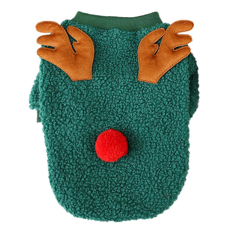 

Cat Costumes Your With Pet Dog Pets Christmas Fleece Celebrate Clothes Warm