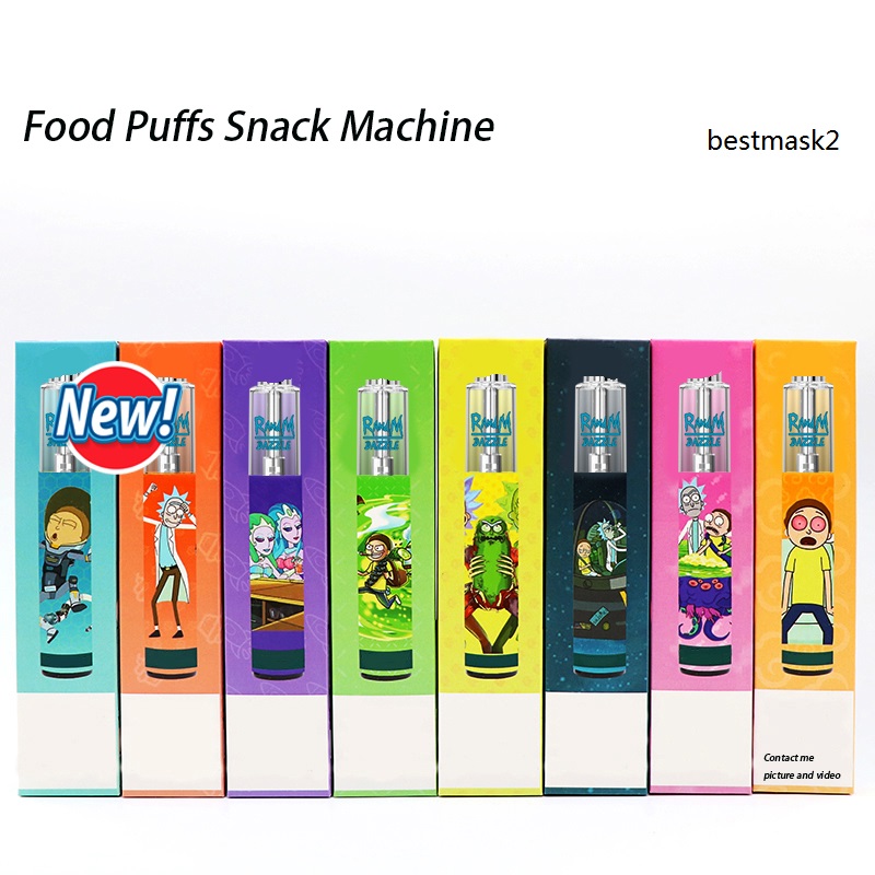 

2021 R and m Dazzle Disposable E-cigarettes VAPE With LED 1100mAh Battery 2000 Puffs Prefilled 6ml