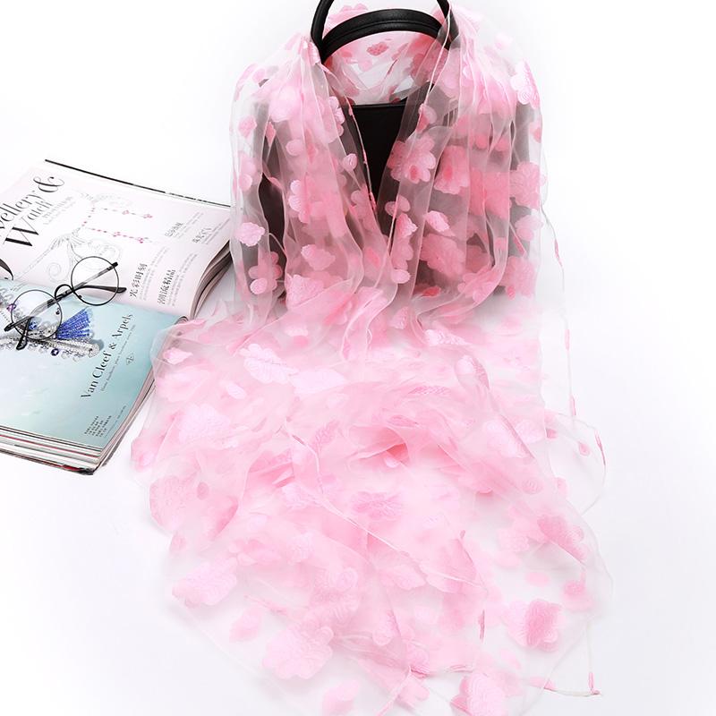 

Hats, Scarves & Gloves Sets 2021 Autumn Soft Warm Lady Wraps Thin Long Scarf Female One