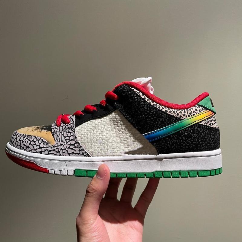 

Low What The Paul Skateboard Shoes sb Men Women Color Stitching Asymmetric Mandarin Duck Casual Sport Sneakers CZ2239-600 36-46, Customize