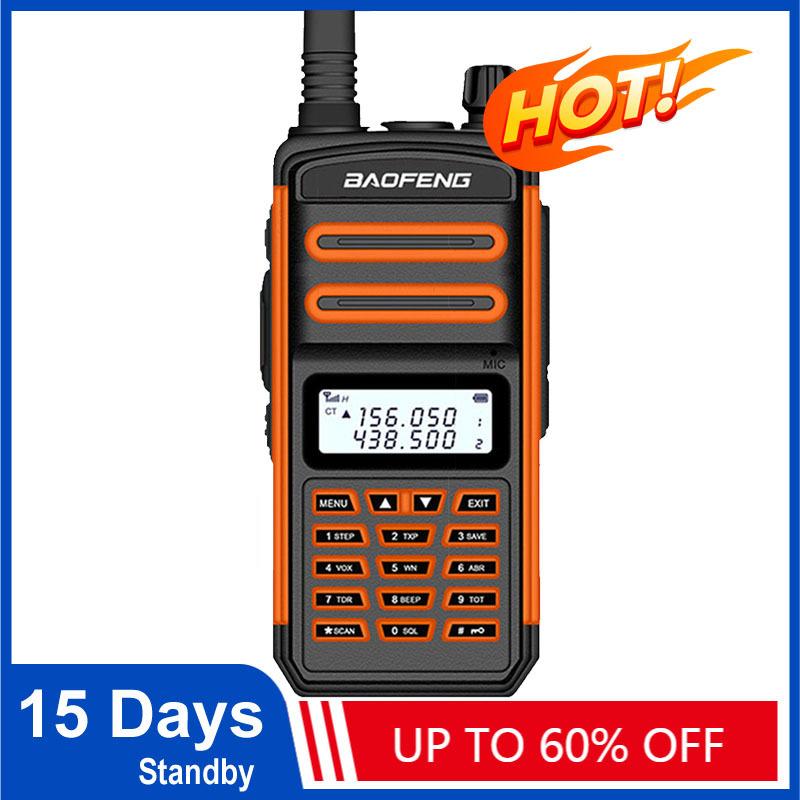 

Walkie Talkie BaoFeng S5 Plus Two Way Radio 10W Long Range 30KM 128CH Dual Band VHF(136-174MHz)UHF(400-520MHz) Amateur Portable