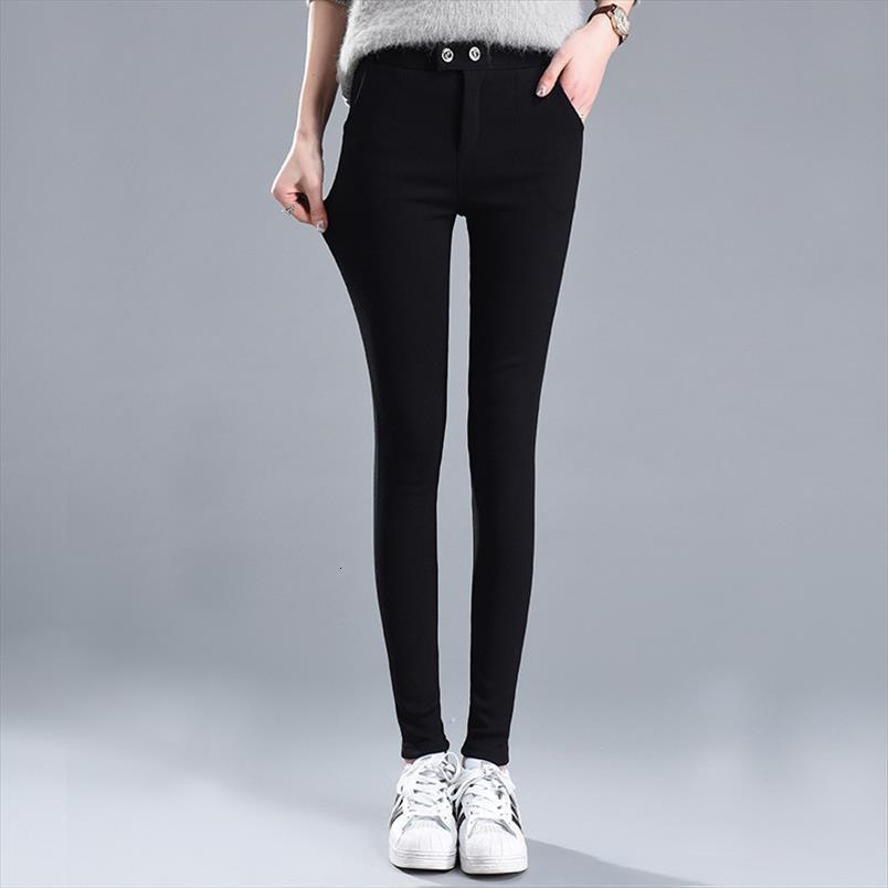 

classic leggings zipper magic women pants high waist femme stretch thin spring autumn casual winter pencil, Black;white