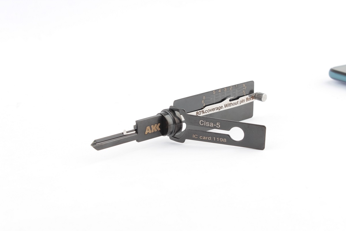 

Wholesale Locksmith Supplies Original Lishi Cisa-5 for Yale-5 for Yale-6 Unlocking Civic Practice Safe Lock Picking Set Tools To Open Door