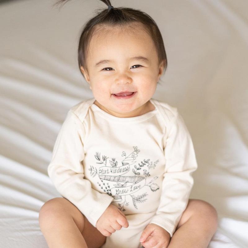 

GRH INS Fashion Cute Newborn Baby Boys Girls Romper Toddler Infant Bodysuits One-piece Summer Spring Long Sleeve Child Kid Jumpsuits Climb Cloth