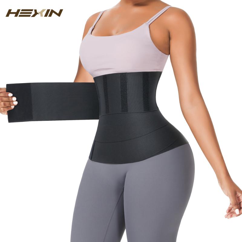 

Women's Shapers Waist Trainer Shapewear Belt Women Slimming Tummy Wrap Trimmer Postpartum Reductive Girdle Modeling Strap Body Shaper, Black