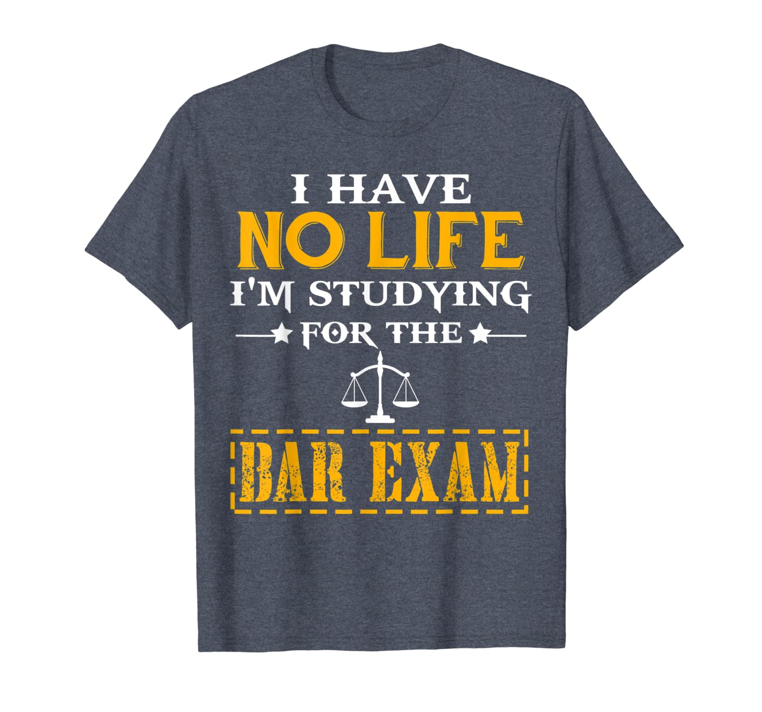 

bar exam t-shirt i have no life law school graduation tee, White;black