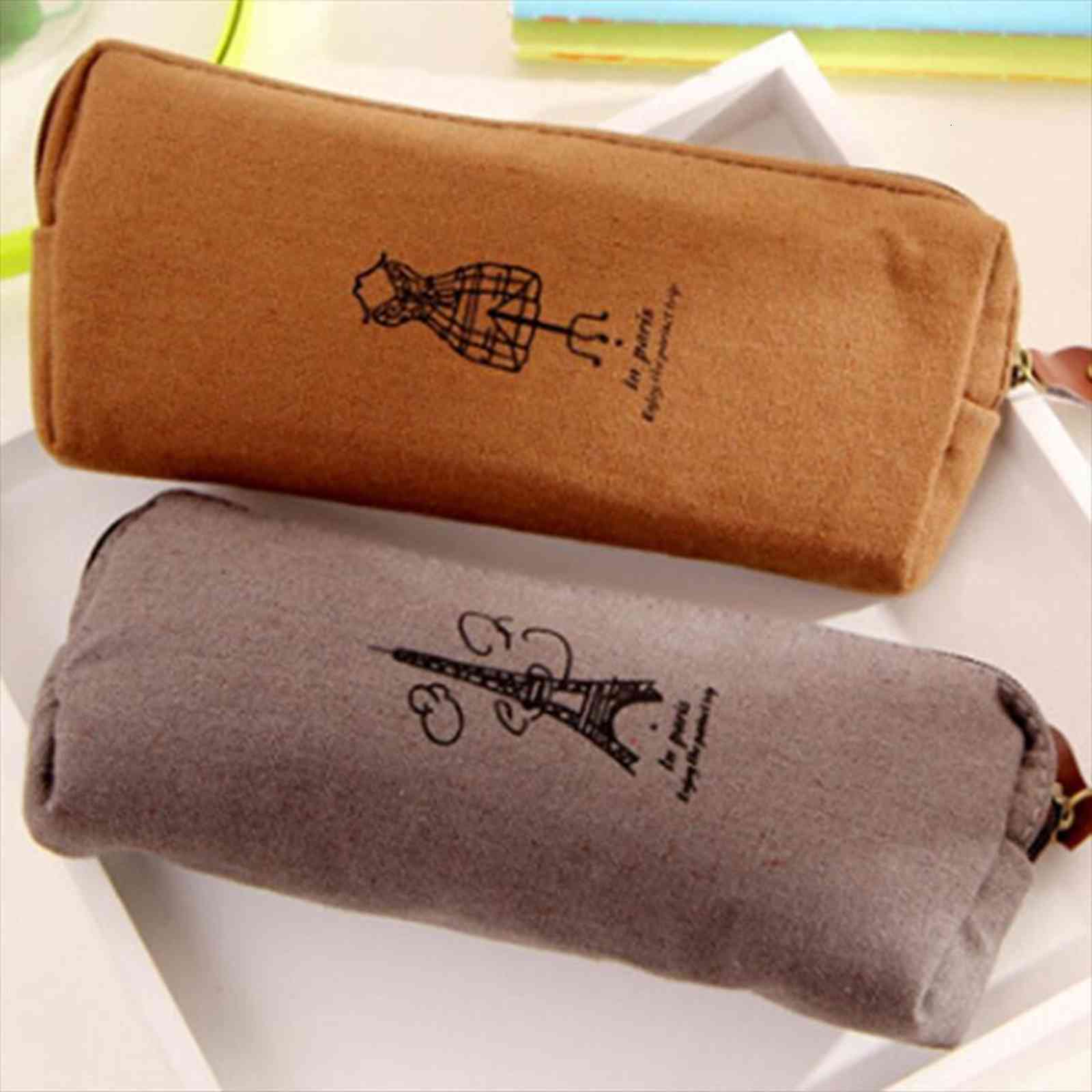 

korean women cosmetic travel bag linen makeup small make up case portable toiletry beauty storage wash