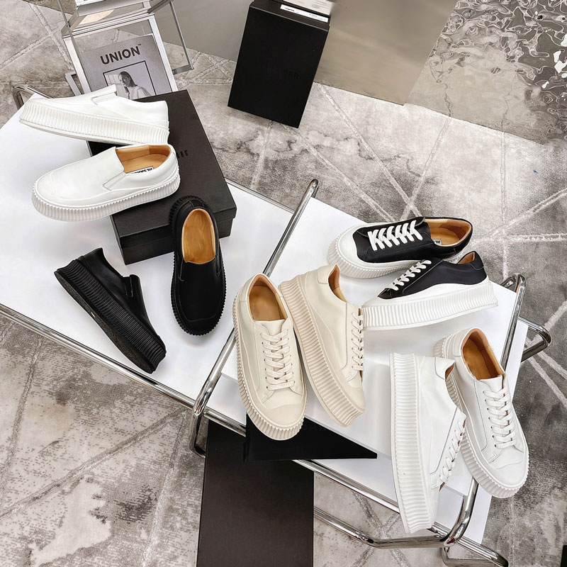 

Designer casual shoes reflective 3M white platform Sneakers Men's and women's leather raised flat party wedding shoes 35-45, Black