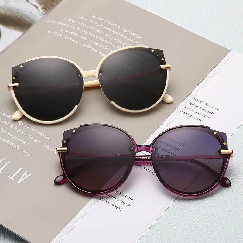 

Sunglasses Women's summer sunscreen glasses 2021 men's anti ultraviolet round face big net red small
