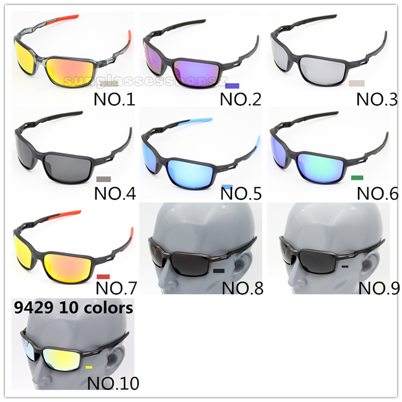 

Sunglasses 9429 Explosion Models Men New TR90 Shipping Polarized 10 UV400 Protection Sunglasses Outdoor Colors Goggles Free Nevmr, White;black