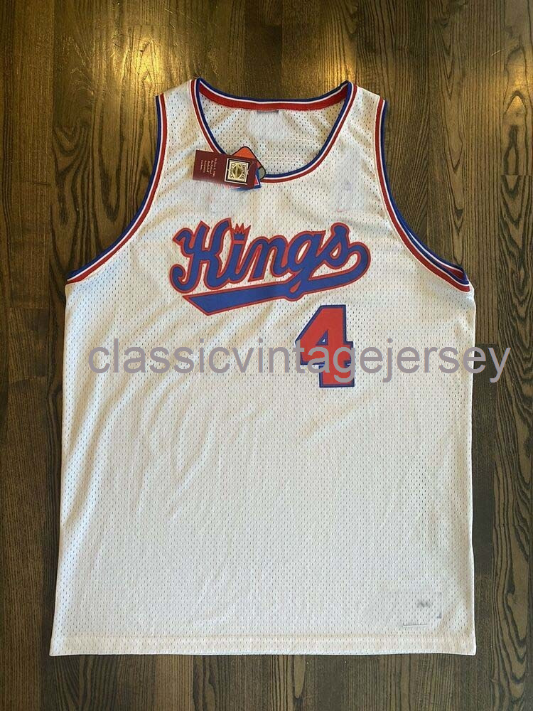 Stitched Custom New CHRIS WEBBER #4 Jersey Men Women Basketball Jerseys XS-6XL