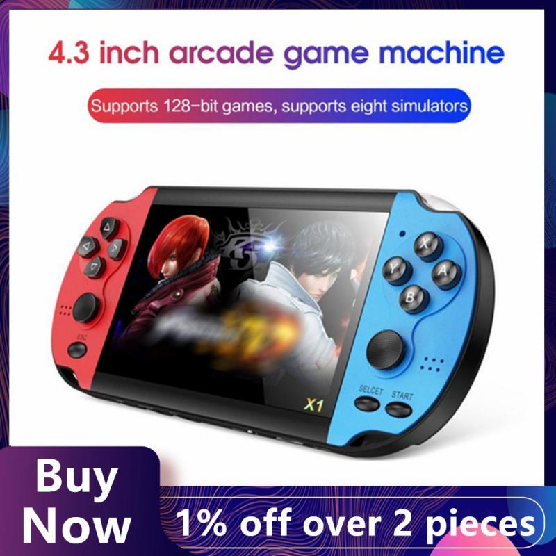 

4.3-inch Handheld Game Console Built-in 10000 Games Video Consoles Classic Dual-Shake 8G Support TV Portable Players
