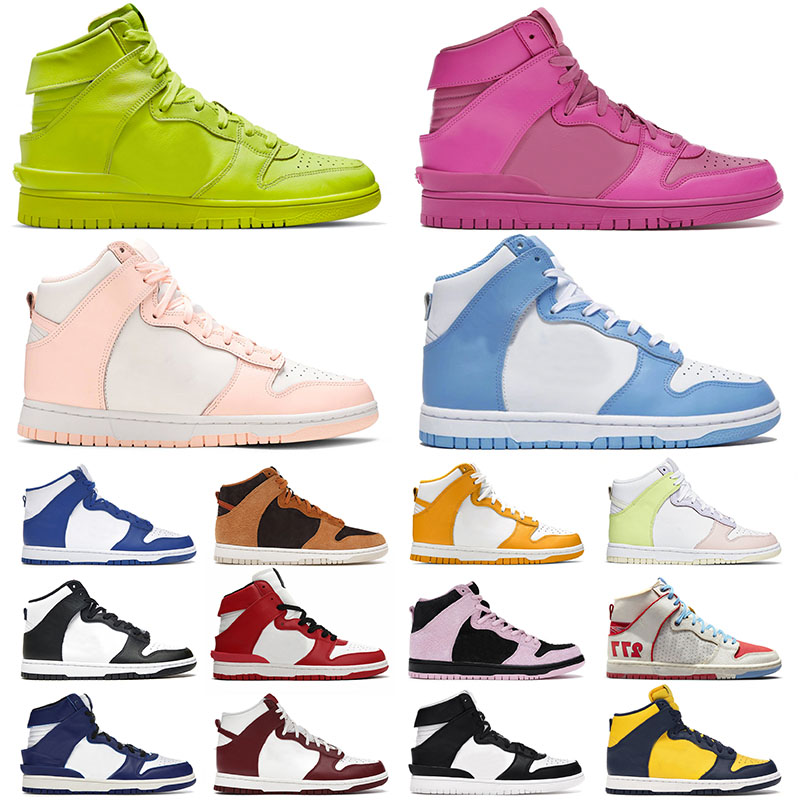 36-46 Ambush x Hauteur Femme Designer Chaussures Mens Femmes Université Bleu Crim Crimson Tint Citron Twist Black Blanc Sports Sneakers Entraîneu