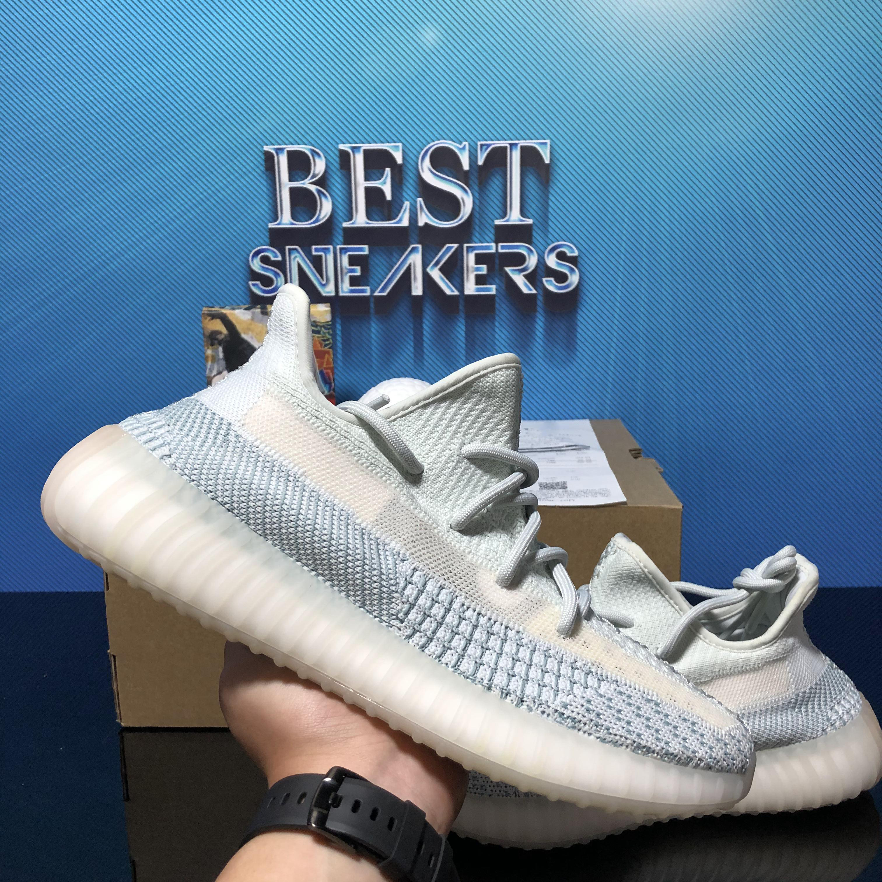 

Top Quality Kanye Running Shoes Sneakers Ash Blue Pearl Cinder Asriel Tail Light Black Static Reflective Zebra Israfil Oreo Linen Trainer Sneaker With Box, Colour 1