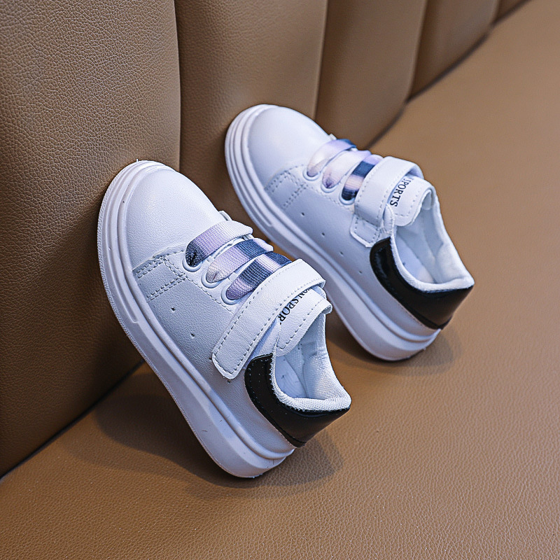 

Girls Boys Sneakers Antislip Children Shoes Soft Bottom Comfortable Kids Sneaker Toddler Casual Flat Spring Sports White Shoes, Green