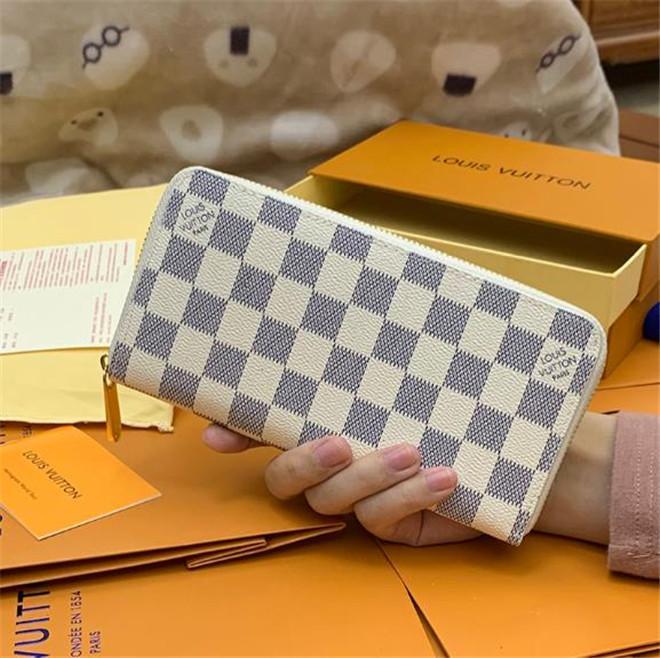 

lv LOUIS BAG VITTON mens designer wallet Zipper luxury Wallets Women Purse Long Wallet Fashion Lady Clutch women Should, Red;black