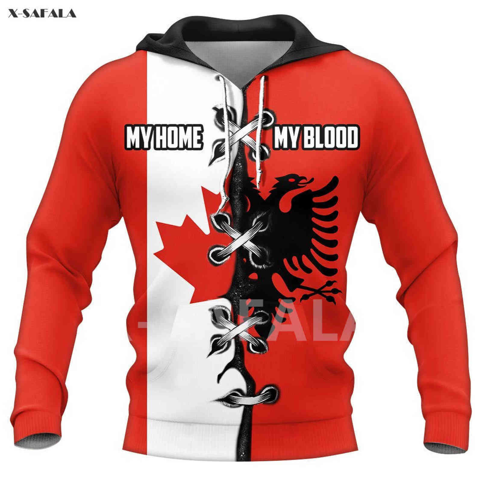 

Albania Usa Skull Eagle Knight Map Flag Name 3d All Printed Hoodie Man Women 3 Harajuku Zipper Pullover Sweatshirt Jacket, Style 9