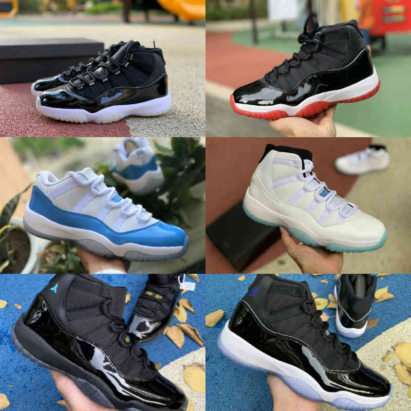 

High Quality Jubilee Pantone Bred High 11 11s Basketball Shoes Legend Blue Midnight Navy Space Jam Gamma Blue Easter Concord 45 Low Columbia White Red Brand Sneakers, M3024