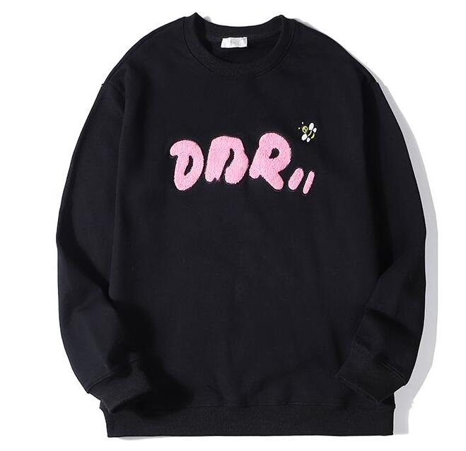 

New Designer Hoodie Sweatshirt Men Women Cotton Sweater Hoodie Fashion Long Sleeve Black White Print Pullover Hoodies Streetwear Sweatershirt, A01