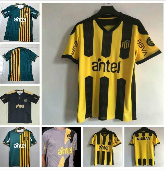 

Club Atletico Penarol soccer jerseys retro 2021 Uruguay Lucas special version Viatri Commemorative Edition football shirts Vintage, Gold