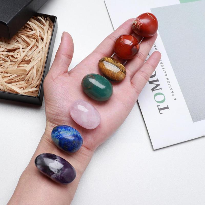 

Decorative Objects & Figurines 10 Pieces/box Of Natural Crystal Gem Healing Stone Home Chakra Holiday Jewelry Decor Gift Quartz Children's B