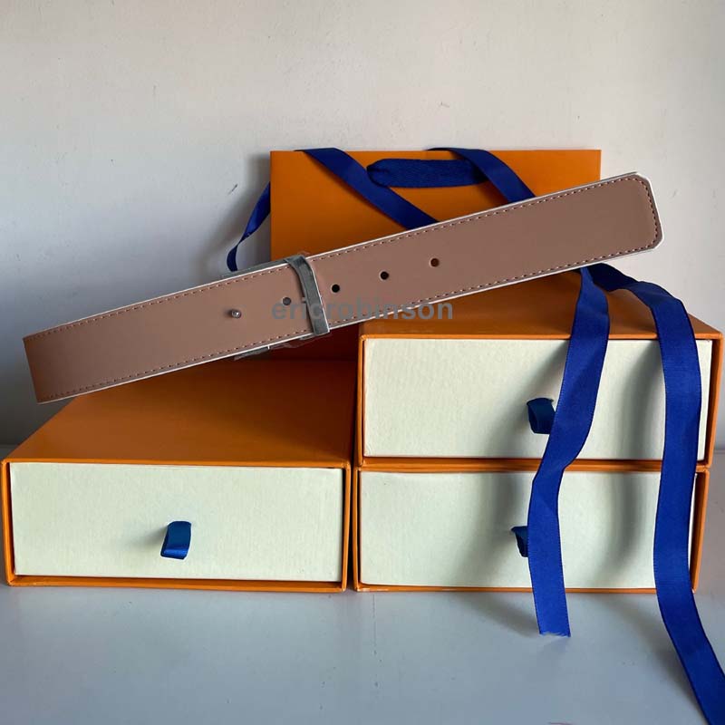 

With Box Women Casual Male Top Belts Big Buckle Men Belt Fashion Female wholesale