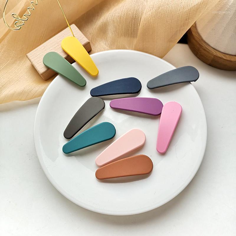 

Hair Clips & Barrettes Fashion Colorful Clip Women Girls Sweet Acrylic Barrette Hairpin Pins Head Accessory Gifts, Golden;silver