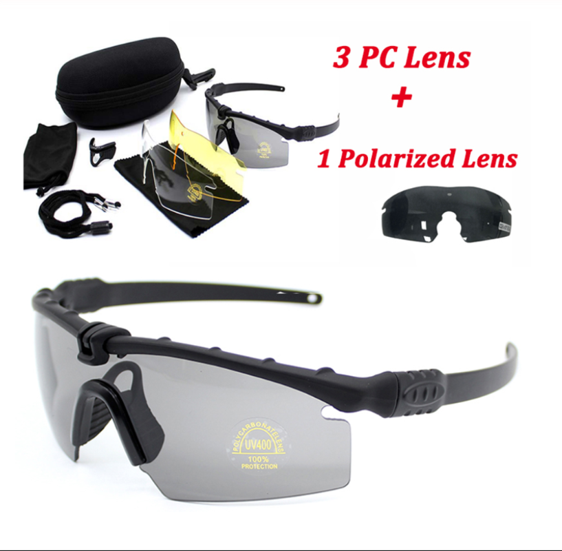 Outdoor Eyewear Polarized Sports Men Sunglasses Road Cycling Glasses Mountain Bike Bicycle Riding Protection Goggles-image-721357279