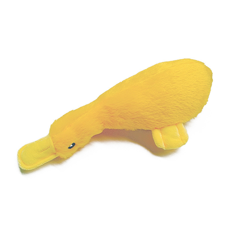 

Pet dog plush chew toy duck modeling