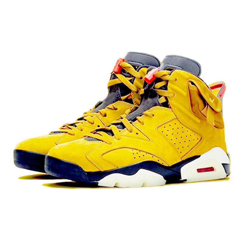 

With Box Jumpman 6 6s Mens Basketball Shoes Satin Travis Scotts Retro Hare Quai 54 Tech Chrome Black Cat Infrared DMP Trainers SneakersAF066KZL, 13