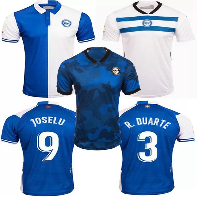 

2021 2022 Deportivo Alavés Soccer Jerseys 21 22 Alaves LUCAS JOSELU R.DUAARTE DUARTE home away 3rd football shirt