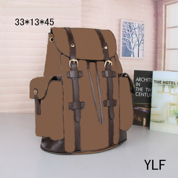 

Designers Backpack Wallet Large Business Capacity Oxidized Travel Handbags Luxurys Christopher Mens Leather Trend Totes Abael Bags M43735, 27