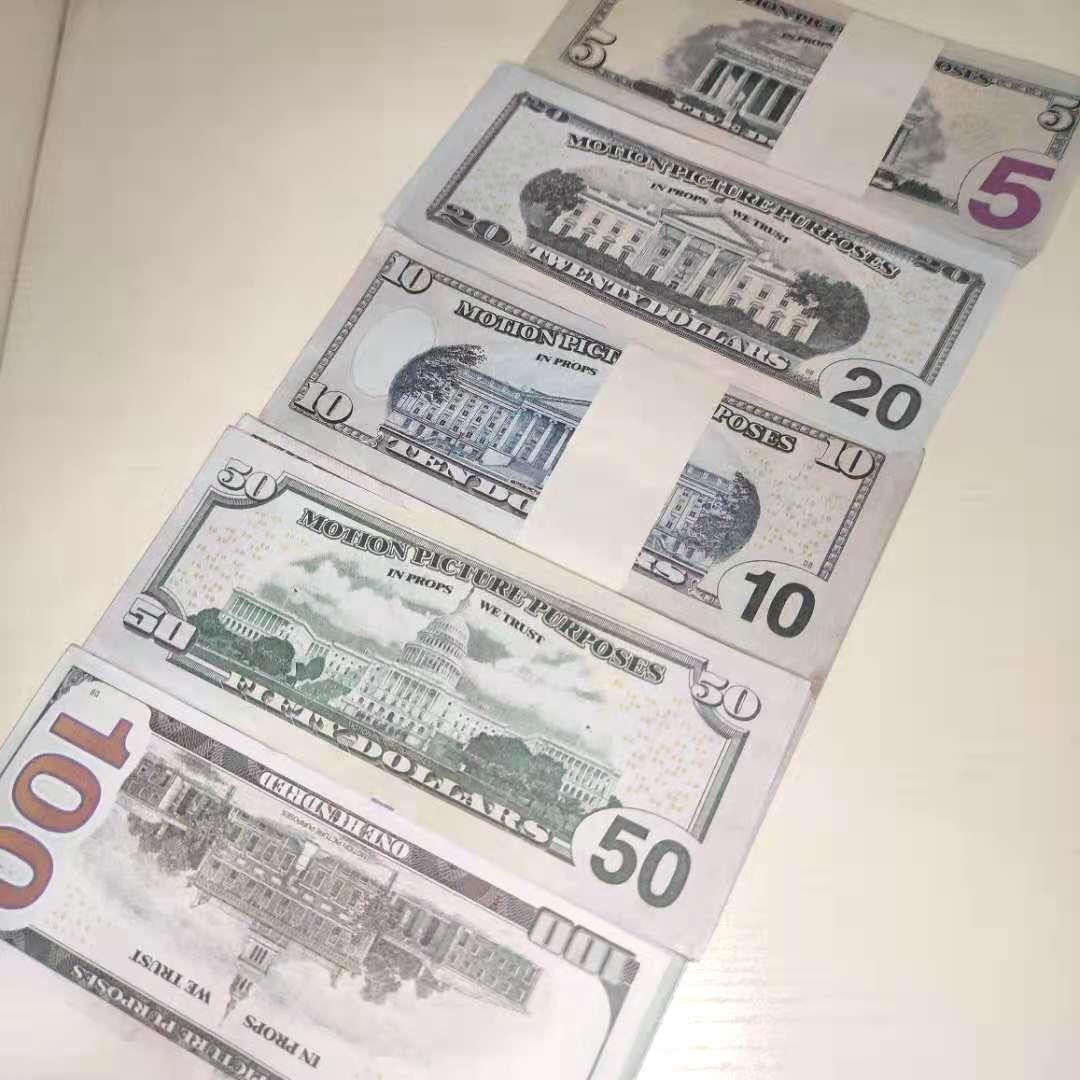 

Banknote & Money Nightclub Faux Atmosphere Wholesale Movie Bar 1/5/10/20/50/100 Dollar Prop Billet Fake Play 14 Irxje