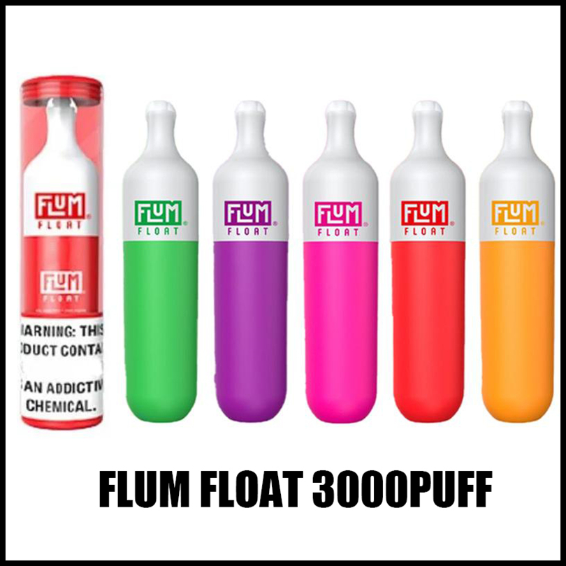 

flum float Disposable Vape Pen Device Electronic Cigarettes 650mah Battery 8.0ml Pods 3000 puffs Starter Kit Original vapors wholesale bang xxl high pro max
