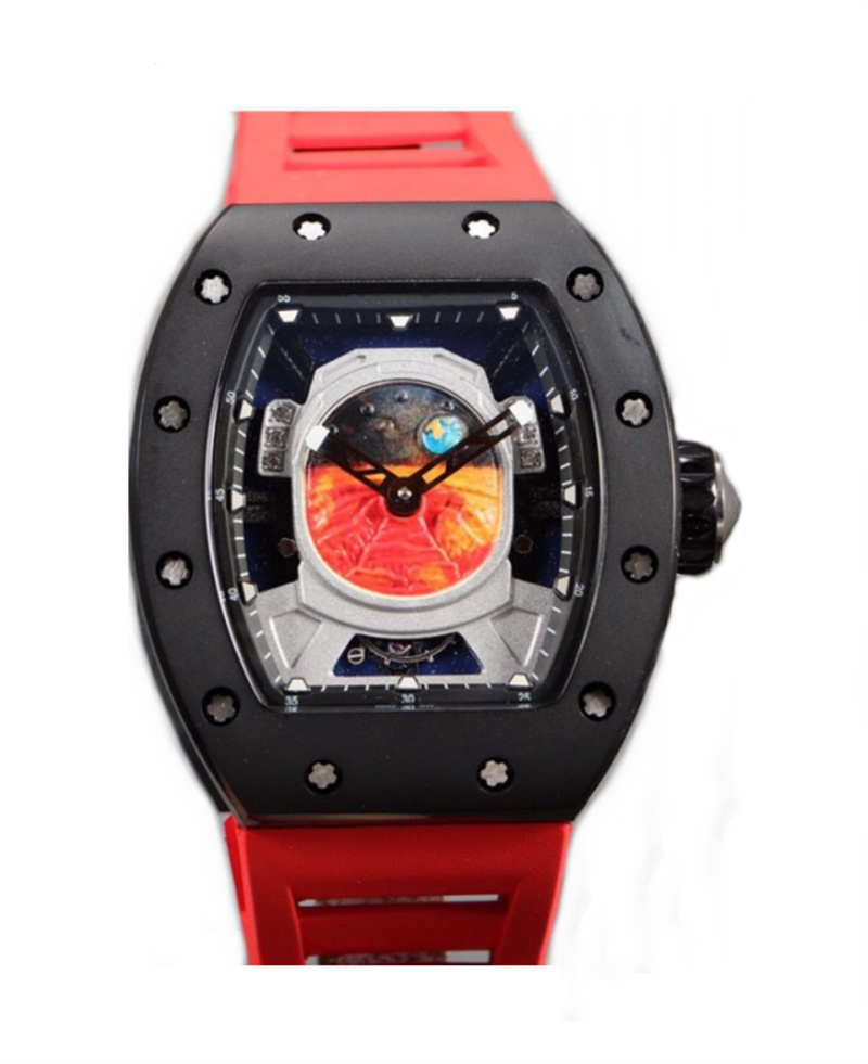 

Men's watch 904 fine steel shell pointer automatic mechanical natural belt butterfly buckle 41mm, Customize