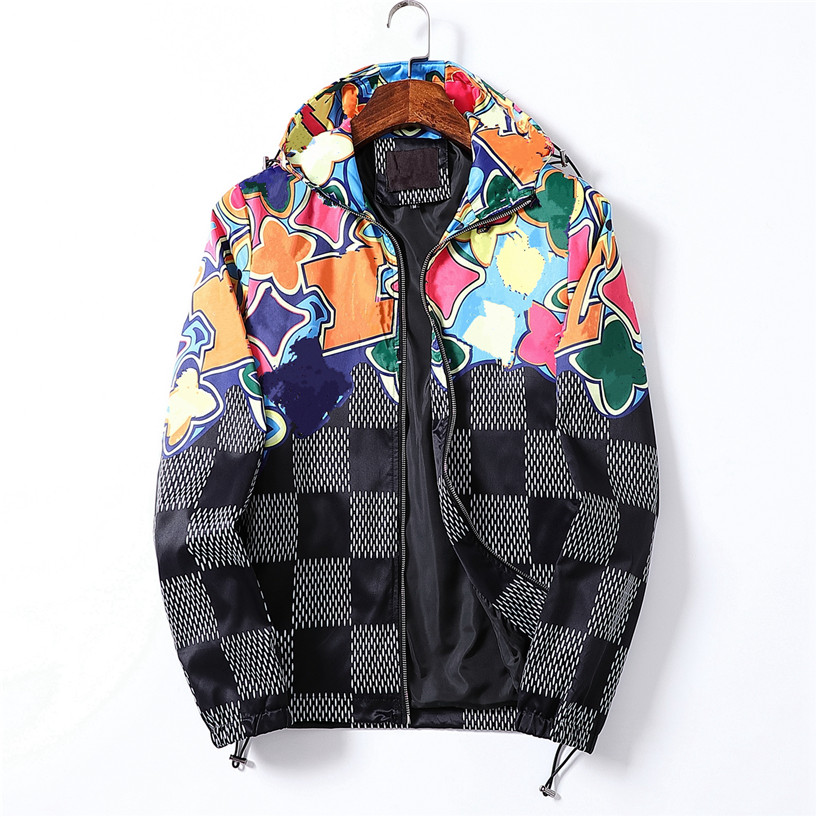 

Letter Print Pattern Hoodies Jackets Designer Coats Winter For Mens Women Fashion Long Sleeve Hip Hop Sports Streetwear Windbreaker Jacket C, Black;brown