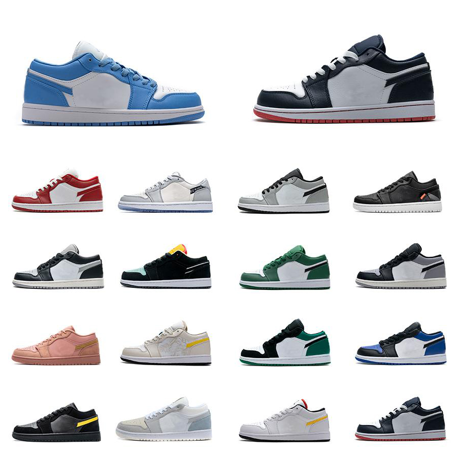 

2021 low Mens Basketball shoes Universit react Black Cyber paris Blue Military UNC 1s Cactus Jack Bred Toe men Women trainers Sneakers High Quality