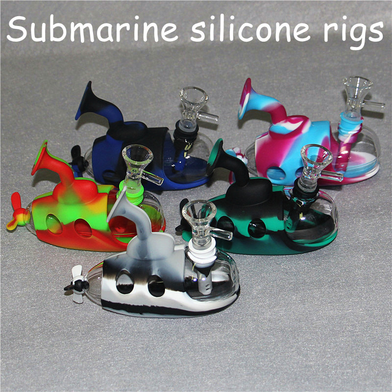 

Glass water pipe silicone pipes tobacco hookah dab rig oil bubbler burner bongs ash cacther nectar dabber tool