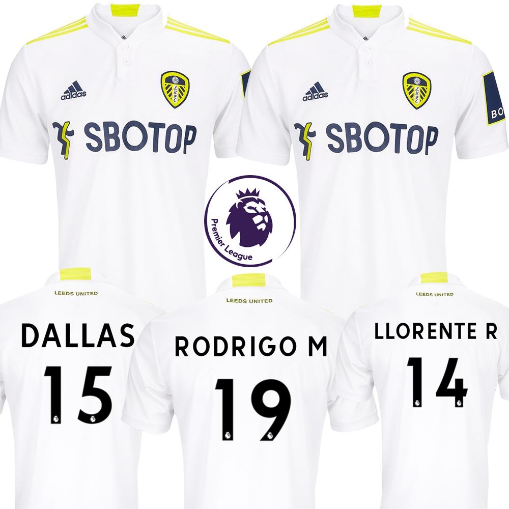 

2021 2022 Leeds United soccer jerseys T ROBERTS HARRISON HERNANDEZ COSTA BAMFORD ALIOSKI CLARKE football shirt Men Kids kit uniforms 21 22, Black;yellow