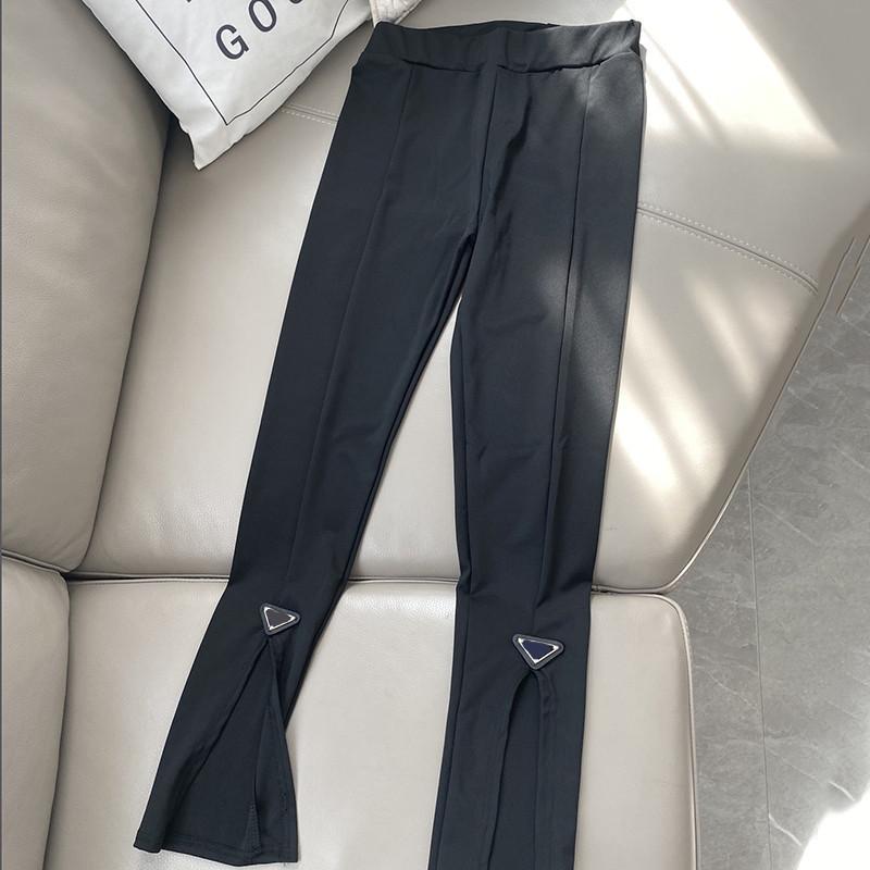 

Fashion Brand Women Leggings High Street Personality Designer Legging Birthday Gift for Girl Trendy Tights, Black