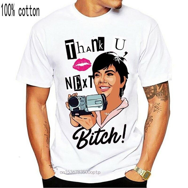 

Thank U Next Bch Ariana Grande Kris Jenner T Shirt Tee Top 2021 DTG 83