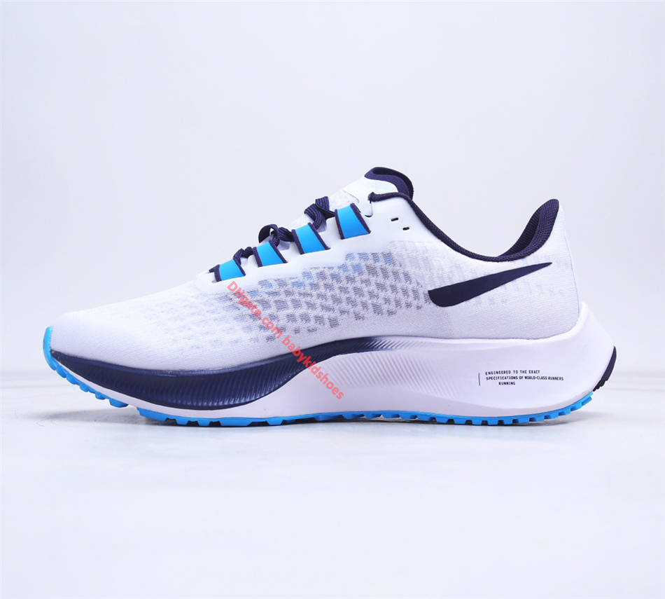 

Pegasus 37 Turbo 2 Running Shoes High Quality UNC Oregon Iron Grey Racer Blue Pale Ivory Pure Platinum Mens Womens Outdoor Joggi, #06 white racer blue