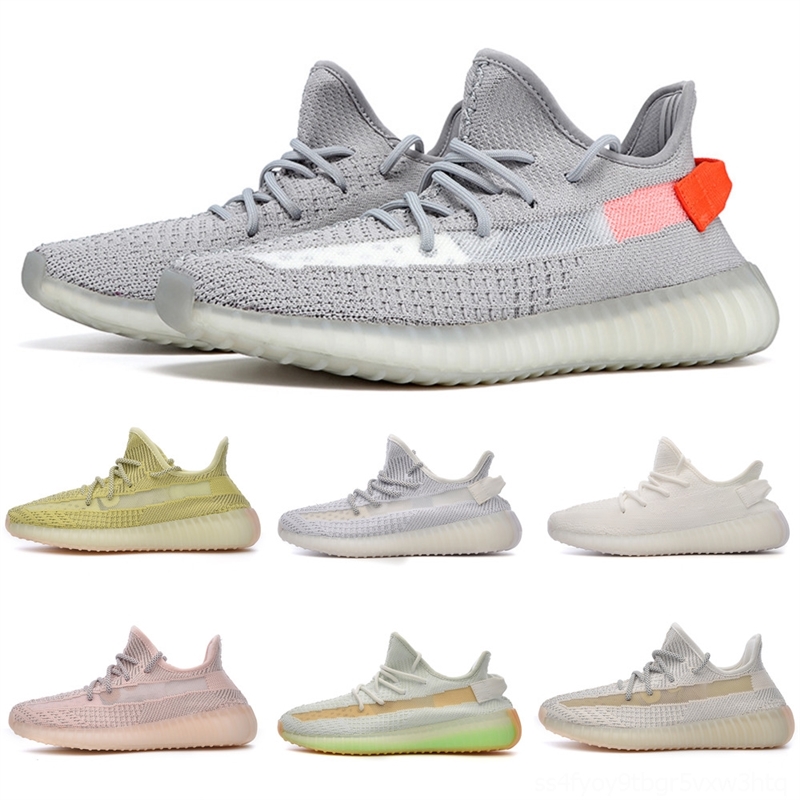 uG66S Arrival Kyanite KanyeWest Blue Oat Shoes 350 Orange Azael Running Sport BoneAlien Trainers Sneakers-image-699592578