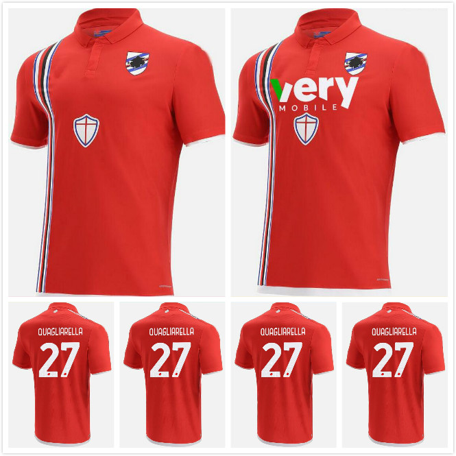 

2021 UC Sampdoria soccer Jerseys JANKTO 14 DAMSGAARD 38 OUAGLIARELLA 27 BALDE 10 GABBIADINI 23 THIRD 2022 21 22 JERSEY FOOTBALL SHIRTS