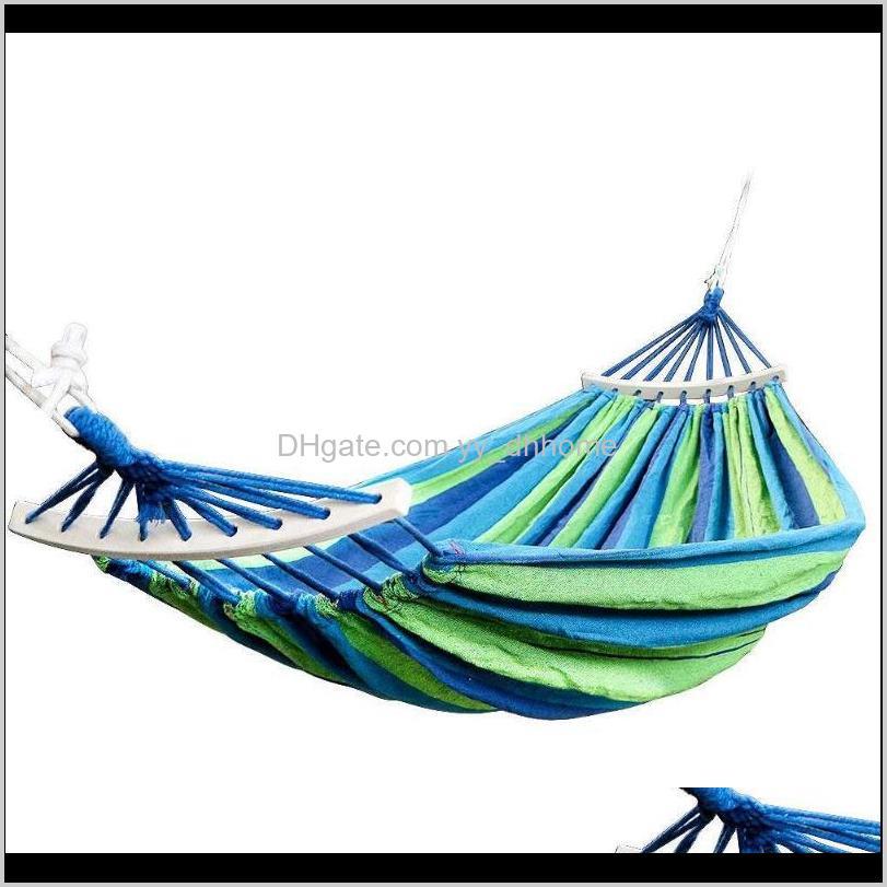 

Double 450 Lbs Portable Travel Camping Hanging Hammock Swing Lazy Chair Canvas Hammocks 4Eeuv Z6Mev